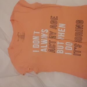 Orange Top L(11-13) Juniors